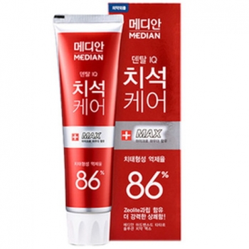(紅)韓國86%強效美白去牙垢牙膏120g 降20％▼