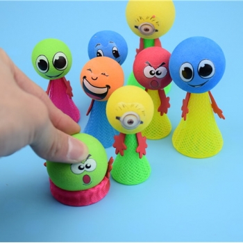 (360元)(30個)(混出)有趣彈跳小人玩具