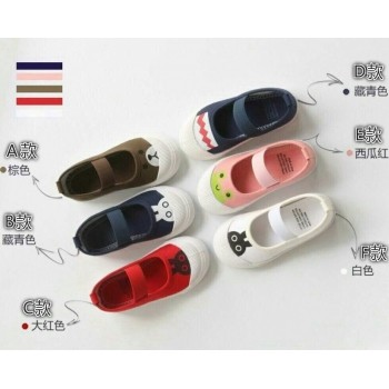 日式兒童帆布鞋
