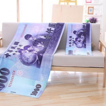 千元新台幣毛巾